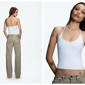 Tank Air Half Moon Halter